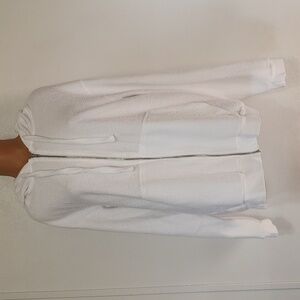 Soft Serve Clothing The Original Cloud Cotton Hoodie Full Zip White Size 2XL